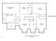 Detailed second-floor plan featuring multiple bedrooms, bathrooms, walk-in closets, and a bonus room at 658 Bennett Mountain Trce, Chapel Hill, NC 27516