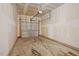 Spacious garage featuring a concrete floor, and an operational overhead door at 72 S Grey Abbey Dr, Clayton, NC 27527