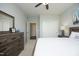 Bedroom featuring a dresser, closet, and a view into an adjoining room at 769 Ashley Woods Dr, Gibsonville, NC 27249