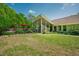 Private backyard setting with screened patio and pool offering a seamless blend of indoor and outdoor living at 7955 Midnight Ln, Wake Forest, NC 27587