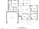 Detailed floor plan showcasing the layout of the home with bedrooms, baths, kitchen, and living areas at 9391 Turkey Way, Middlesex, NC 27557