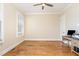 Office space with natural light, hardwood floors, and traditional finishes at 101 Becklow Ridge Lane Ln, Holly Springs, NC 27540