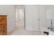 Bright bedroom has closet space and an ensuite bathroom at 1029 Frank Page Dr, Cary, NC 27519