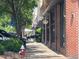 Charming downtown with brick buildings, awnings, and pedestrian-friendly sidewalks at 1036 S Fieldhaven Dr, Fuquay Varina, NC 27526