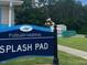 Community splash pad featuring colorful water features and a fun, safe environment for  at 1036 S Fieldhaven Dr, Fuquay Varina, NC 27526