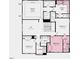 Upstairs floor plan featuring the Owner's Suite, bedrooms, bathrooms, and a loft area at 104 Sodalite Ln, Holly Springs, NC 27540
