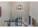 Grand entryway with high ceilings, chandelier, and a view of the front door at 108 Monarch Way, Cary, NC 27518