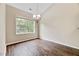 Bright and airy dining room featuring large windows, ready for your personal design at 1123 Claret Ln, Morrisville, NC 27560