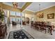 Large living room with lots of light and traditional furnishings at 1174 Robertson Rd, Roxboro, NC 27574