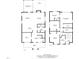This composite floor plan gives a complete view of both levels, showing spatial relationships and home dimensions at 1312 Lancaster St, Durham, NC 27701