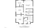 The floor plan showcases the layout of the upper level, including bedroom sizes, bathroom placements, and closet spaces at 1312 Lancaster St, Durham, NC 27701