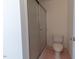 Cozy bathroom with a glass-enclosed shower and standard toilet at 1408 Edgebrook Dr, Garner, NC 27529
