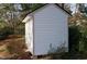 Outbuilding featuring clean design and seamless landscaping integration at 1408 Edgebrook Dr, Garner, NC 27529