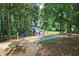 This community offers a great playground with benches, slides, and a picnic table at 144 Cobble Ridge Dr, Pittsboro, NC 27312