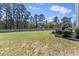 Beautiful backyard featuring lush green lawn, a privacy fence, and manicured landscaping, enhancing outdoor living at 166 Old Field Loop Loop, Sanford, NC 27332