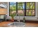 Modern kitchen sink with a stainless steel faucet and plenty of natural light at 1804 N Alston Ave, Durham, NC 27701