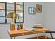 Stylish home office showcasing natural light and a modern desk setup at 1804 N Alston Ave, Durham, NC 27701
