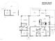 Detailed floorplan of a home layout with dimensions for bedrooms, living areas, and outdoor decks at 195 Nicks W Bnd, Pittsboro, NC 27312