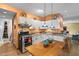 Stylish kitchen with white cabinetry, stainless steel appliances, and an open layout at 195 Nicks W Bnd, Pittsboro, NC 27312