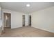 Neutral bedroom with ensuite bathroom and walk-in closet at 2009 Mallard Ln, Raleigh, NC 27609