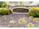 Attractive entrance sign for Lexington Park, surrounded by lush greenery and mulch at 201 Lexington Park Dr, Oxford, NC 27565