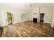 Bright living room with hardwood floors, fireplace, and lots of natural light at 201 Lexington Park Dr, Oxford, NC 27565