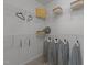 Bright walk-in closet features wire shelving, decorative pillows, and ample storage for clothing and accessories at 206 Black Bird Ct, Cary, NC 27511