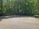 Private outdoor basketball court surrounded by mature trees, perfect for recreation and exercise at 2901 Hunters Bluff Dr, Raleigh, NC 27606