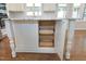 Kitchen island storage featuring wood drawers inside white cabinets, emphasizing functionality and design at 2901 Hunters Bluff Dr, Raleigh, NC 27606