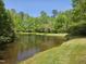 Swift Creek, a serene lake, offers a natural amenity for Hunters Bluff homeowners to enjoy waterfront living at 2901 Hunters Bluff Dr, Raleigh, NC 27606