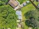 Aerial view of the property with a spacious, lush green lawn at 2904 Falkirk Pl, Raleigh, NC 27604