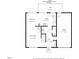 First floor plan with kitchen, dining, Gathering room, and garage at 3 Little Stone Cir, Durham, NC 27703