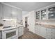 Bright kitchen with white cabinets at 3312 Shannon Cir, Apex, NC 27539