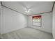 Bedroom features neutral carpet and a ceiling fan at 4500 Governor Hunt St, Efland, NC 27243