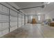 Spacious two car garage with windows and ample room for parking and storage solutions at 5016 Dillswood Ln, Raleigh, NC 27606
