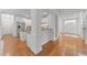Spacious kitchen with stainless appliances, and hardwood floors is perfect for cooking and entertaining at 5016 Dillswood Ln, Raleigh, NC 27606