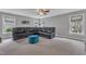 Spacious living room with comfortable seating and bright, natural light at 5109 Dove Forest Ln, Apex, NC 27539