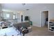 Upstairs living area provides an open design with natural light and neutral tones at 547 Historic Dr, Hillsborough, NC 27278