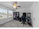 Bedroom featuring natural light and a ceiling fan at 608 Creekway Dr, Fuquay Varina, NC 27526