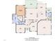 Main floor plan showcasing the layout of the primary bedroom, living room, kitchen, and other living spaces at 8012 Glenbrittle Way, Raleigh, NC 27615