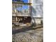Foundation and deck support highlighting the essential structural components of the house at 827 Sunset Ave, Rocky Mount, NC 27804