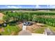 Stunning aerial view of home on spacious lot surrounded by lush greenery at 9200 Otter Ct, Middlesex, NC 27557