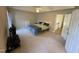 Cozy bedroom featuring plush carpeting, a ceiling fan, and neutral walls at 105 Dairy Ct, Chapel Hill, NC 27516