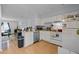 Efficient kitchen with essential appliances and ample counter space for meal preparation at 115 Coleridge Ct, Carrboro, NC 27510