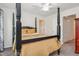 Bedroom featuring a four poster bed with decorative bedspread and pillows at 1304 Cozart St # 216, Durham, NC 27704