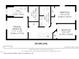 Second level floor plan for unit 216 featuring the primary bedroom, 2 bathrooms, and two additional bedrooms at 1304 Cozart St # 216, Durham, NC 27704