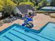 Relax and enjoy the sparkling community pool with a thrilling water slide at 1420 Willowleaf Way, Apex, NC 27502