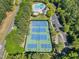 Community amenities featuring tennis and basketball courts, plus a pool at 1420 Willowleaf Way, Apex, NC 27502