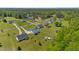 Overview of a suburban community with houses spaced amid lush greenery and mature trees, enhancing privacy and aesthetic appeal at 192 Ash Lily Ct, Nashville, NC 27856