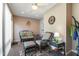 Sunroom featuring wicker furniture and a ceiling fan, creating a cozy and inviting space at 192 Ash Lily Ct, Nashville, NC 27856